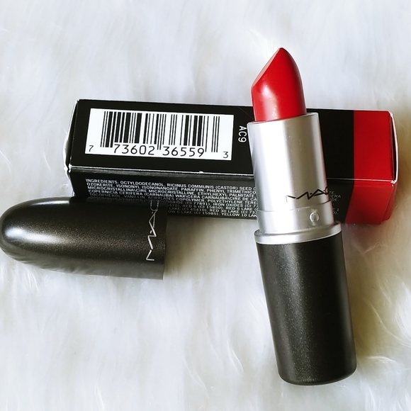 NEW IN BOX 640 Red Rock Creamy Matte Lipstick MAC Full Size - Picture 11 of 16